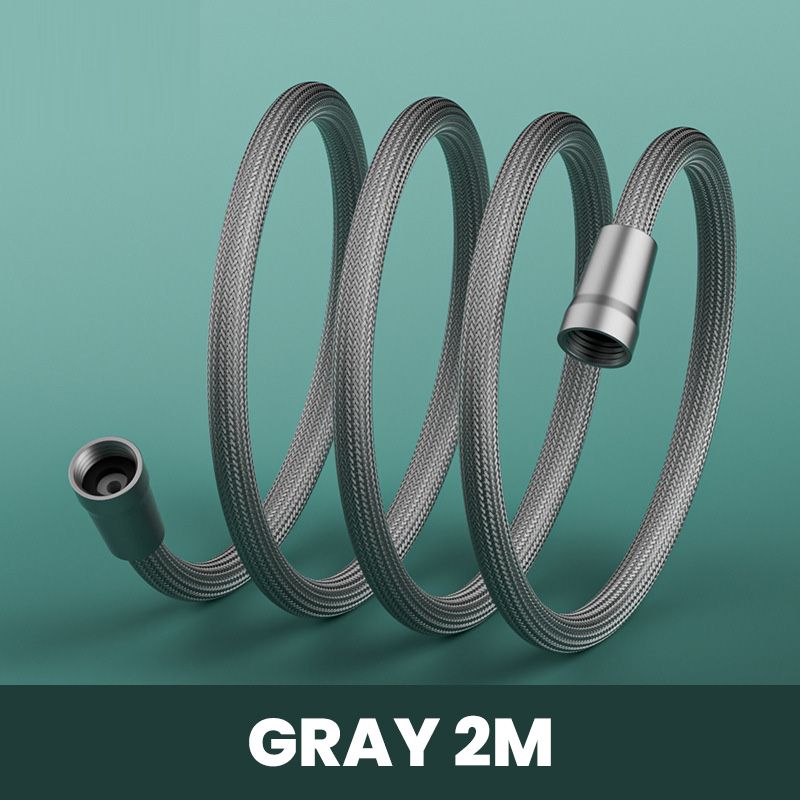 💯 Upgraded Explosion-proof Braided Shower Hose - Anti-leak