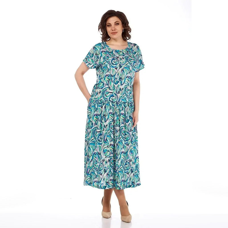 🌸Spring Specials💐 Patterned Chiffon Dress