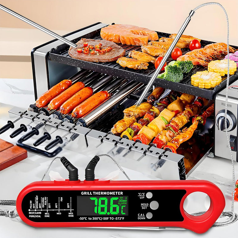 🔥Food Safety Essentials🌡️Instant Read Thermometer Set for Cooking