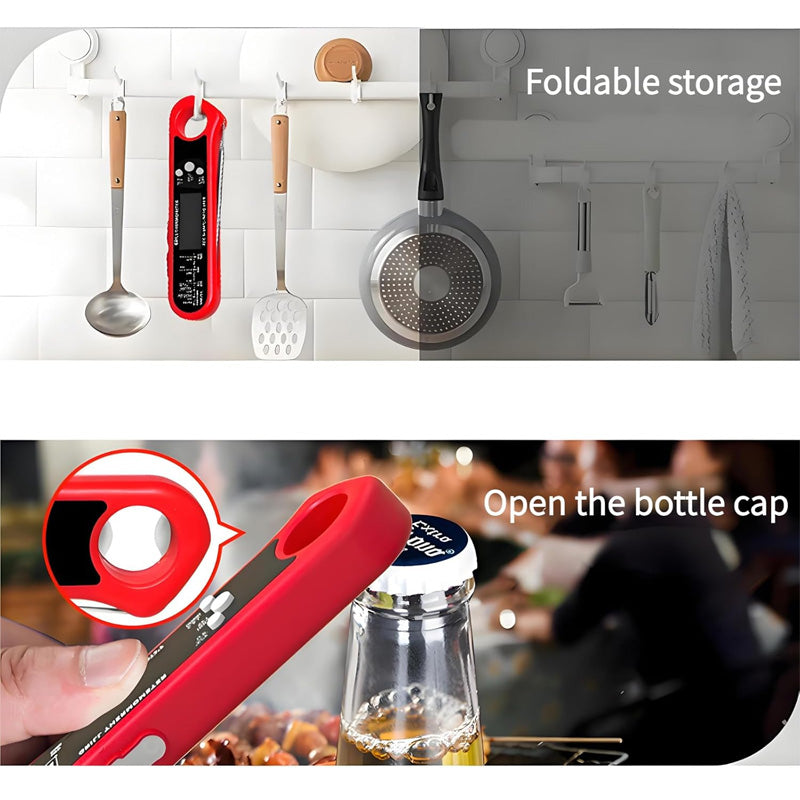 🔥Food Safety Essentials🌡️Instant Read Thermometer Set for Cooking