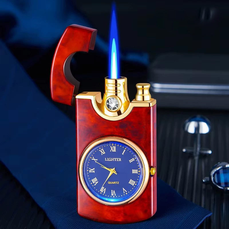 ⏳Time-limited Special⌛ Windproof Torch Lighter with Clock