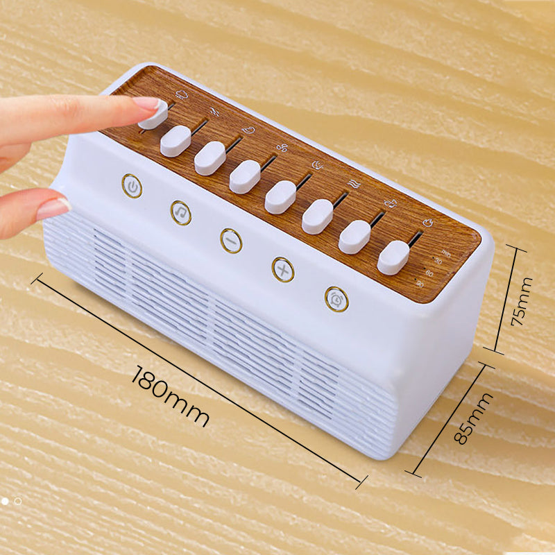 🌊White Noise Machine⛈️Portable Sleep Sound Therapy Device😪