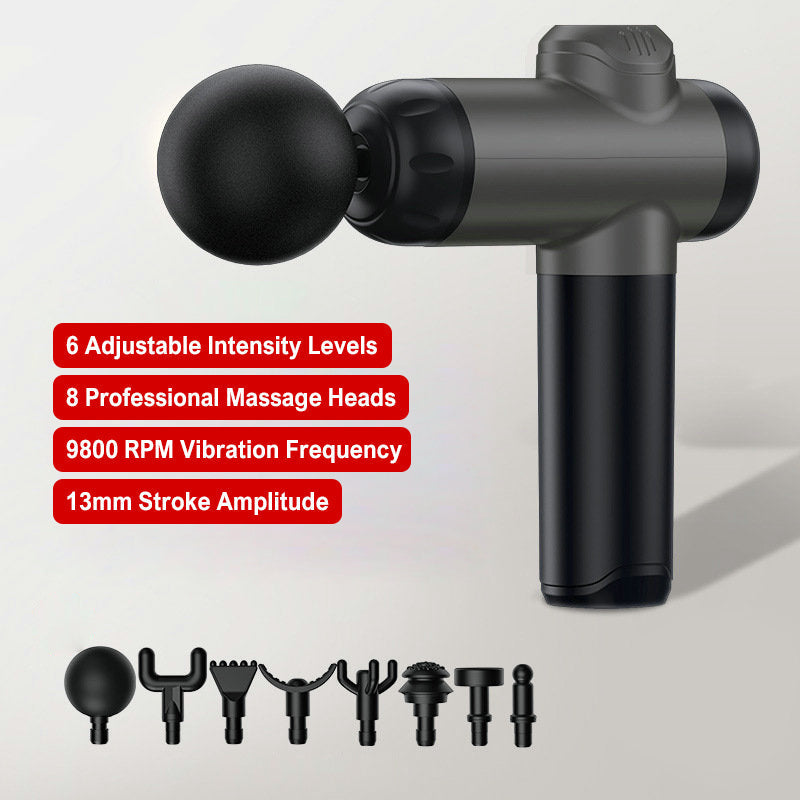 ⏳Time-limited Special⌛Portable Deep Tissue Massager with 6 Speeds & 4 Heads🎁