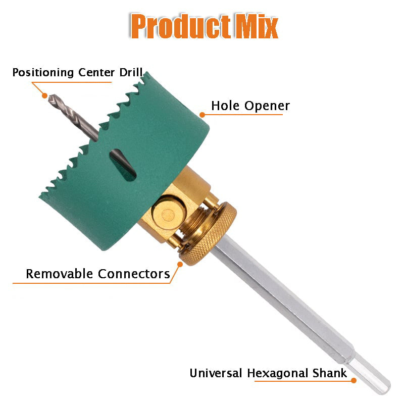 ⏳Time-limited Special⌛ Hole Saw Quick Change Mandrel