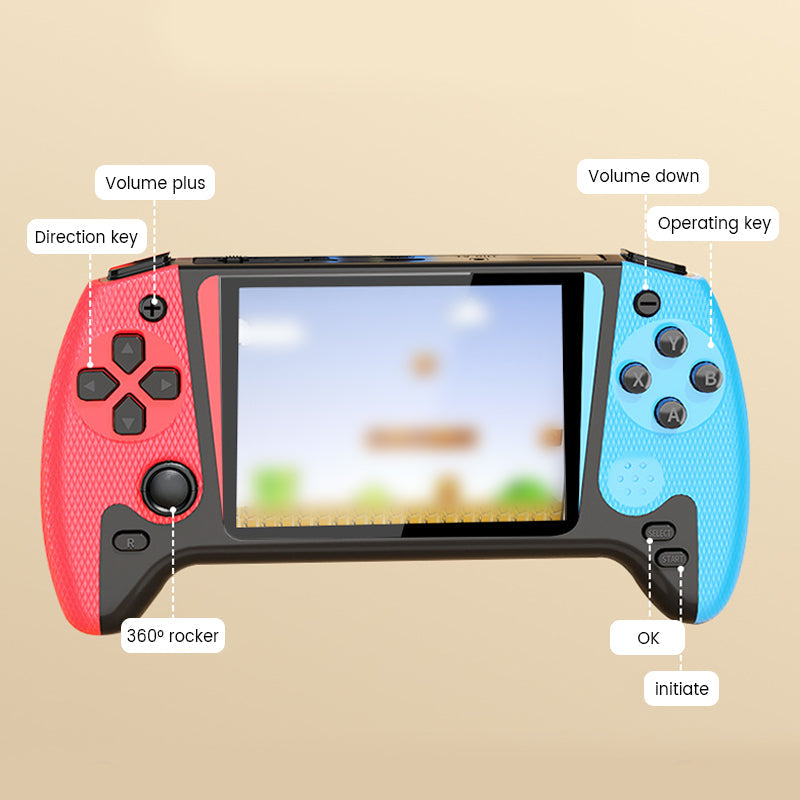 ⏳Time-limited Special⌛ 500-in-1 Large Screen Handheld Classic Game Console