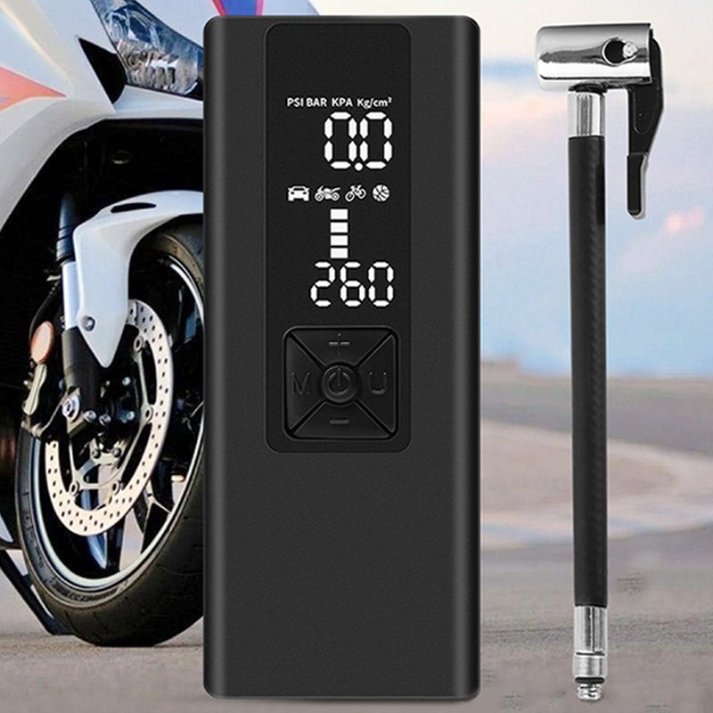 ✨Essential For a Car🚗Tire Inflator Portable Air Compressor For Car, Motorcycle, Ball🏍️