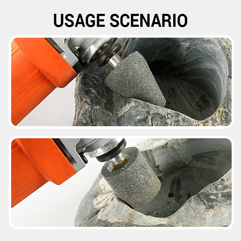 ⏳Time-limited Special⌛ Shaped Stone Processing Grinding And Polishing Angle Grinder Grinding head