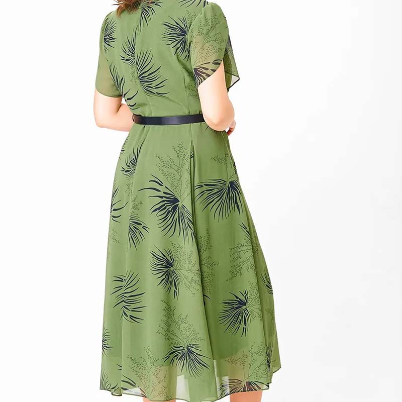 🌸Spring Specials💐 Women's A-Line Midi Dress with Belt👗