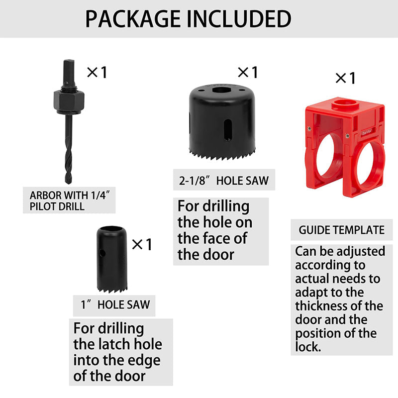 ⏳Time-limited Special⌛Door Lock Installation Kit