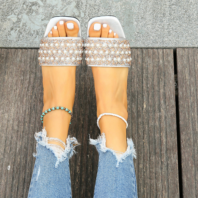 🌴Summer Specials🌴Women's Comfortable Stylish Square Toe Sandals