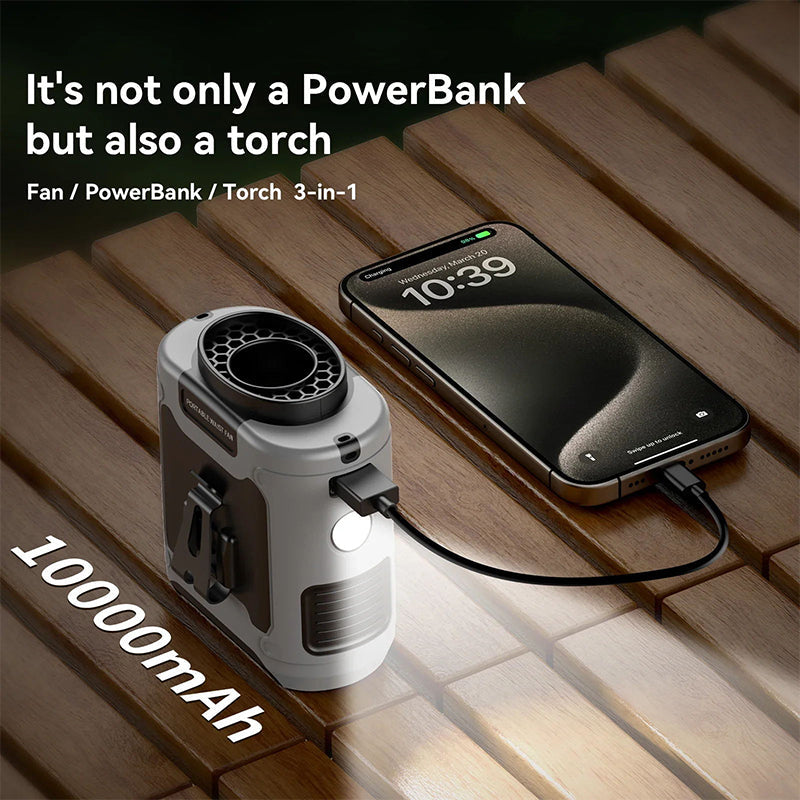 ⏳Time-limited Special⌛Multi-Functional Powerful Anti-Drop Waist Clip Fan