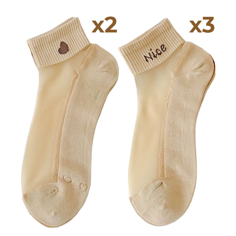 🌴Summer Specials🌴Women's Breathable Mesh Patchwork Ankle Socks✨