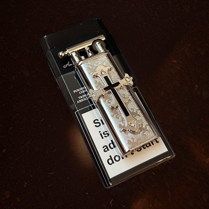⏳Time-limited Special⌛ Vintage Stylish Cross Design Lighter