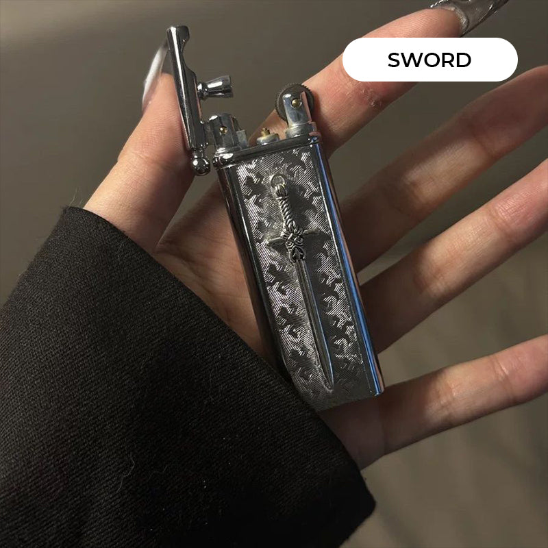 ⏳Time-limited Special⌛ Vintage Stylish Cross Design Lighter