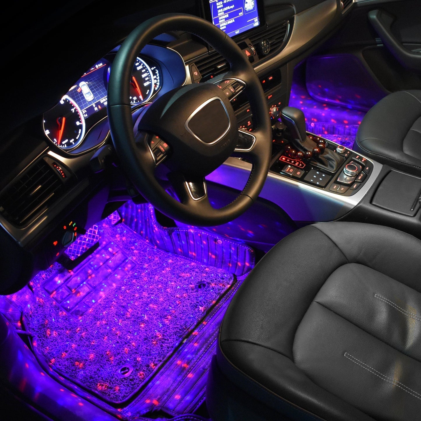 ⏳Time-limited Special⌛Car Interior USB Star Light 4 PCS(7 Color Voice Control with Remote Control)
