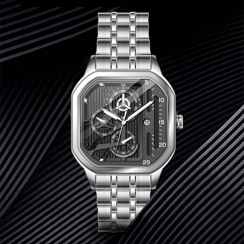 ⏳Time-limited Special⌛Square Quartz Men's Watch