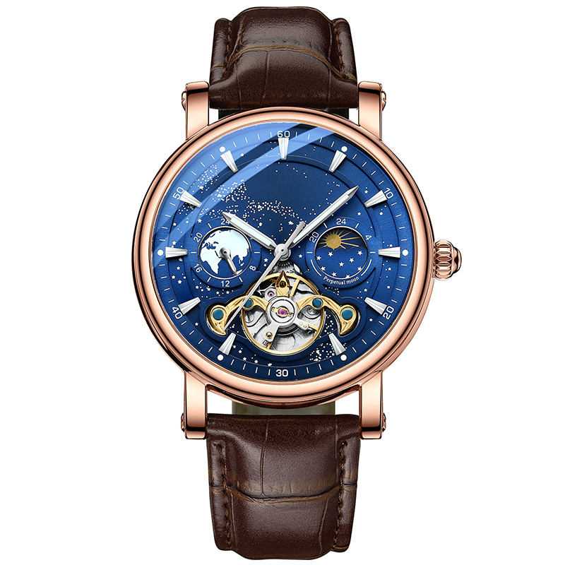 ⏳Time-limited Special⌛Men's Luxury Automatic Luminous Starry Sky Watch