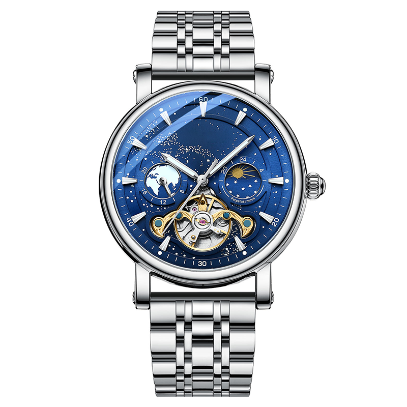 ⏳Time-limited Special⌛Men's Luxury Automatic Luminous Starry Sky Watch