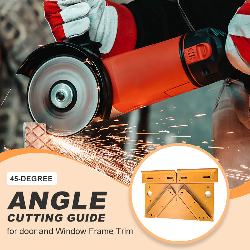 ⏳Time-limited Special⌛45-Degree Angle Cutting Guide for Door and Window Frame Trim