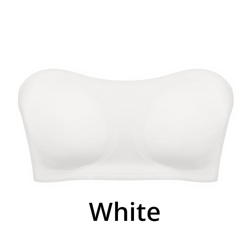 ⏳Time-limited Special⏰Women's Non-Slip Strapless Wireless Bra with Crossover Side Closure