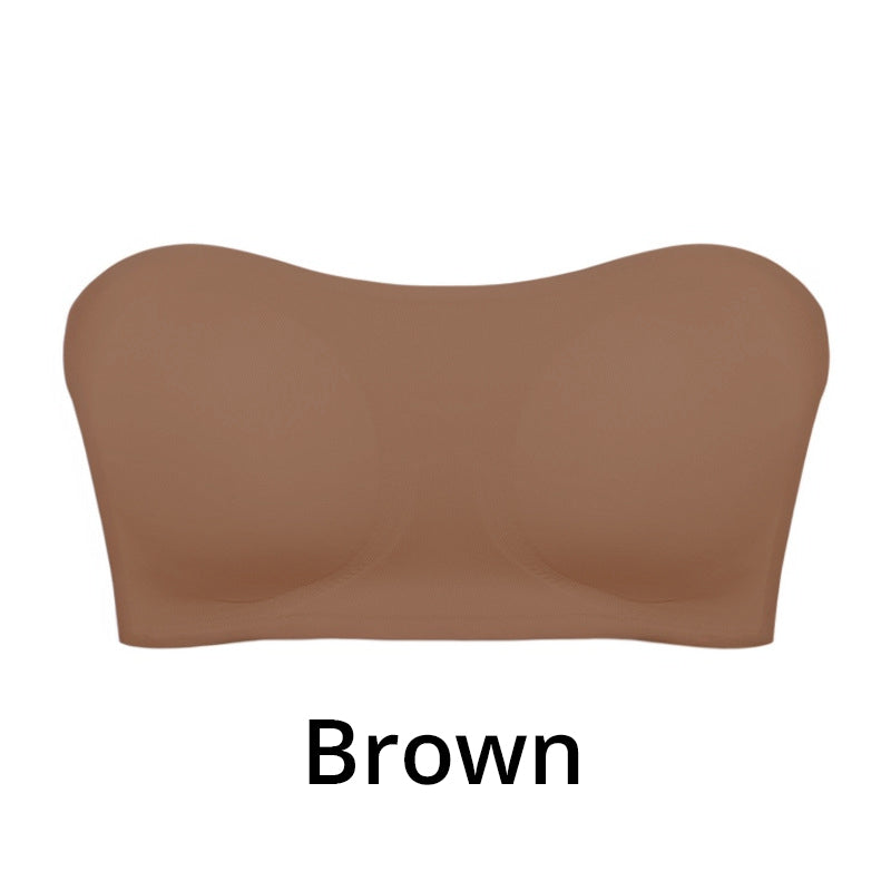 ⏳Time-limited Special⏰Women's Non-Slip Strapless Wireless Bra with Crossover Side Closure