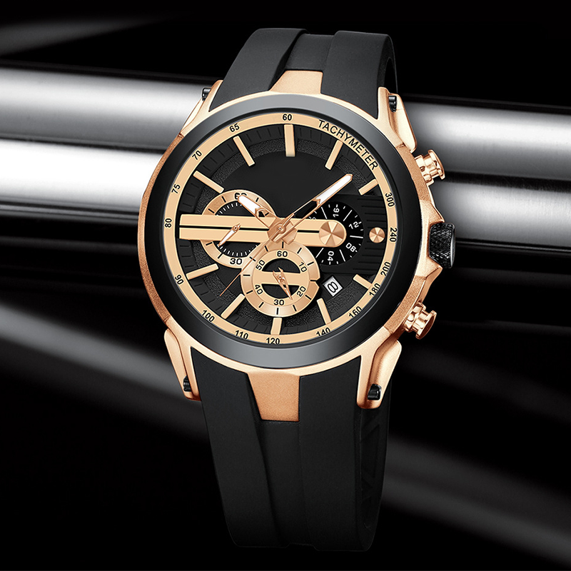 ⏳Time-limited Special💎Stylish sports watch with luminous display, silicone strap and waterproof design