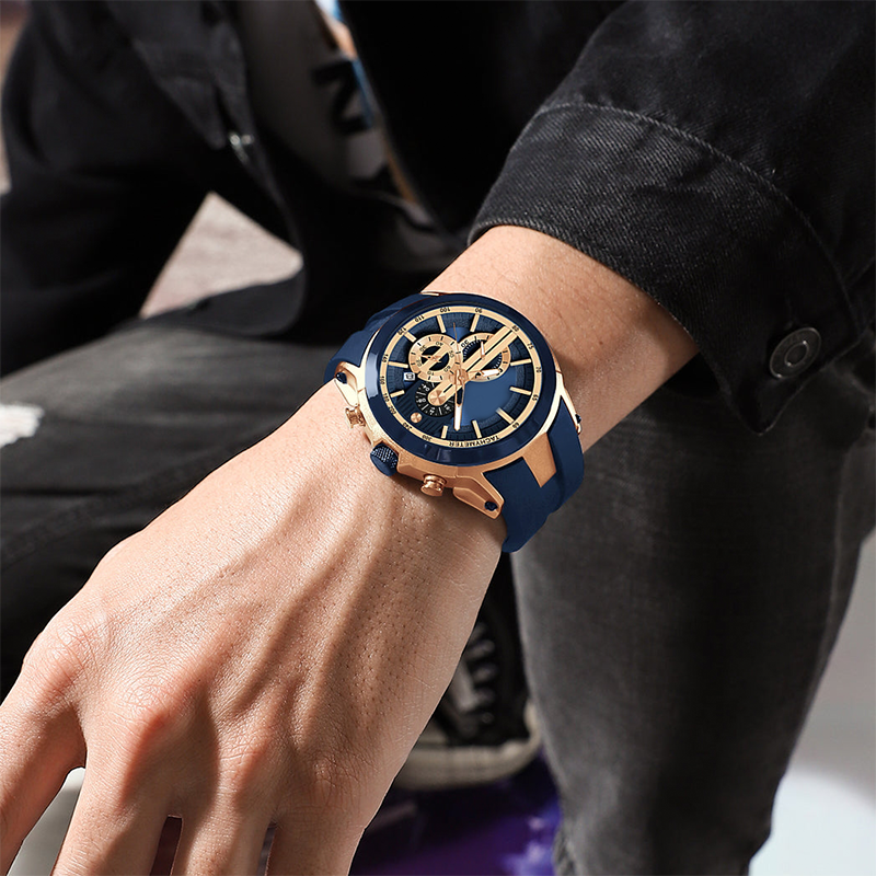 ⏳Time-limited Special💎Stylish sports watch with luminous display, silicone strap and waterproof design