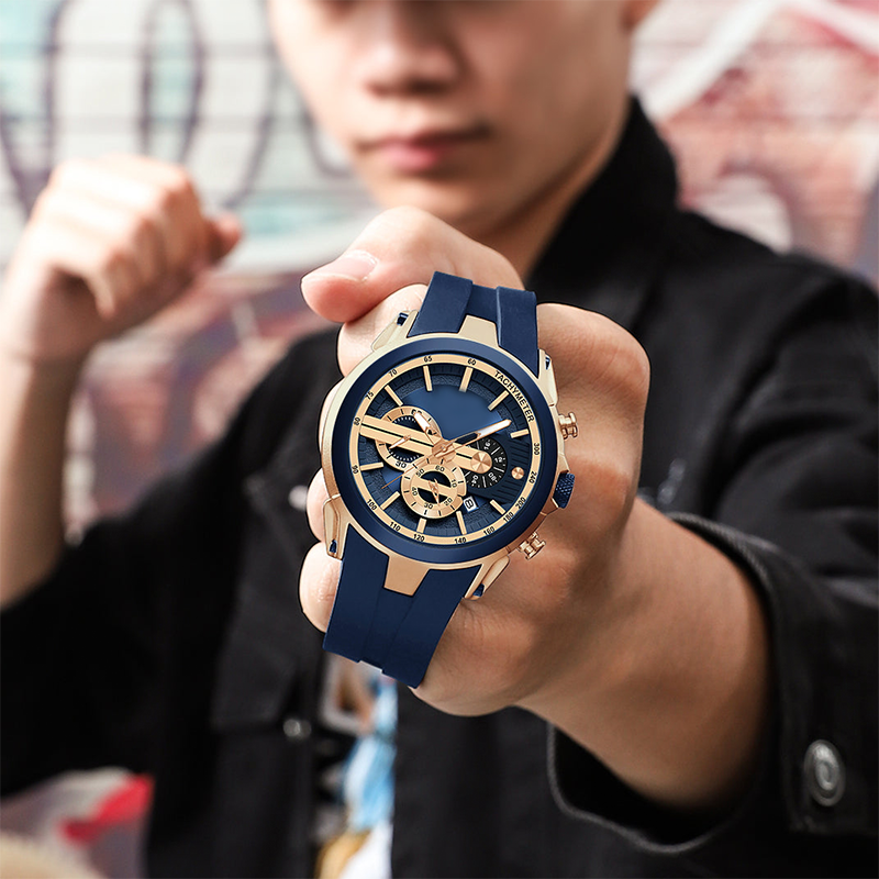 ⏳Time-limited Special💎Stylish sports watch with luminous display, silicone strap and waterproof design
