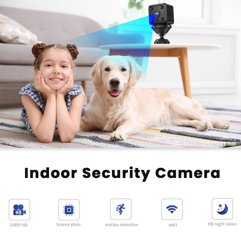 ⏳Time-limited Special⌛1080p HD Surveillance Camera with Magnetic Mounting Base, Night Vision & Motion Detection