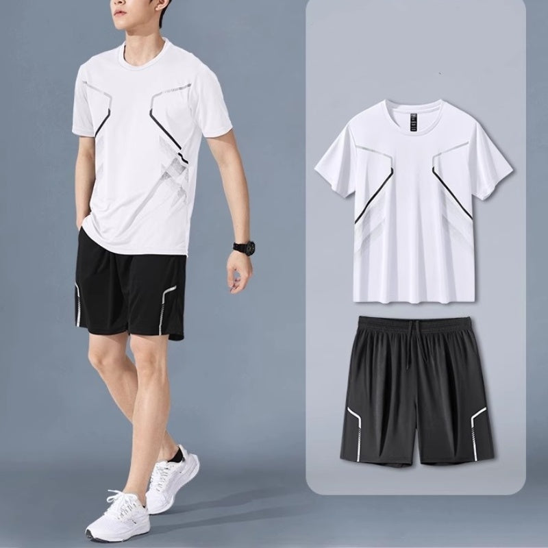 🏖️Summer Specials🌴Men’s Quick Dry T-Shirt & Shorts Set