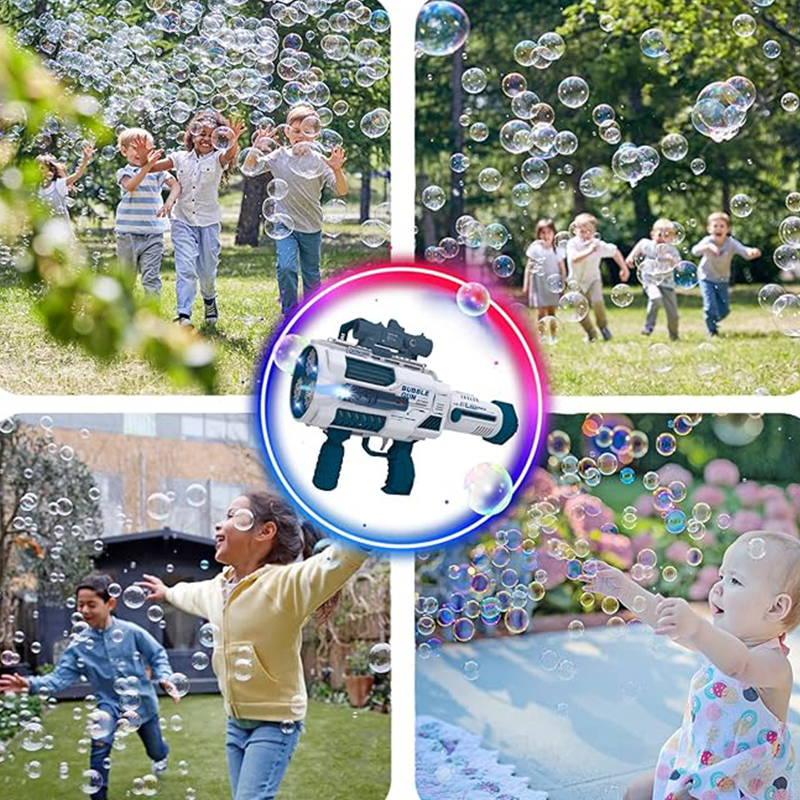 ⏳Time-limited Special⌛Automatic Gatling Bubble Toy