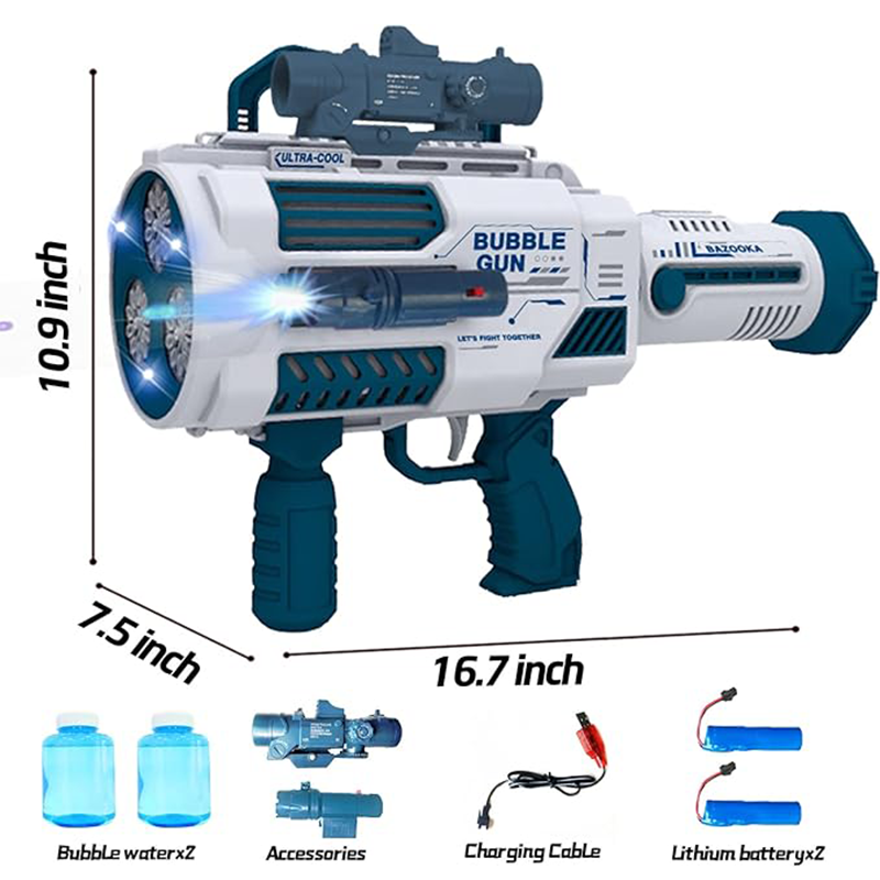⏳Time-limited Special⌛Automatic Gatling Bubble Toy