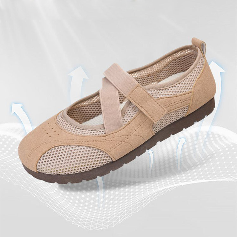 ⏳Time-limited Special⌛Ballet Style Breathable Mesh Flat Shoes💖