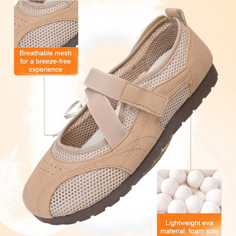⏳Time-limited Special⌛Ballet Style Breathable Mesh Flat Shoes💖