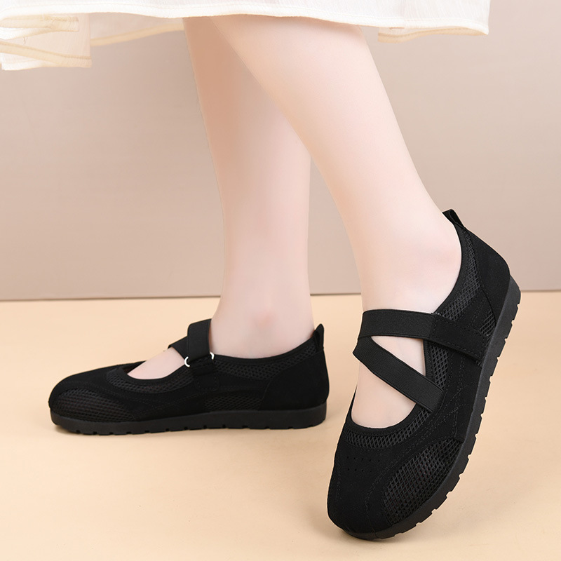 ⏳Time-limited Special⌛Ballet Style Breathable Mesh Flat Shoes💖
