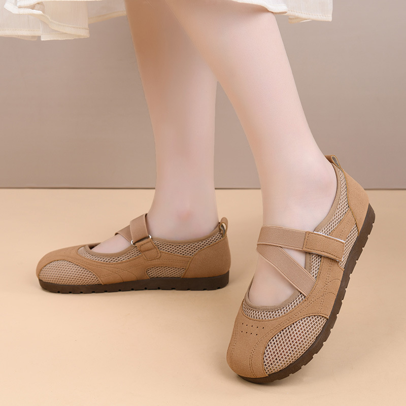 ⏳Time-limited Special⌛Ballet Style Breathable Mesh Flat Shoes💖