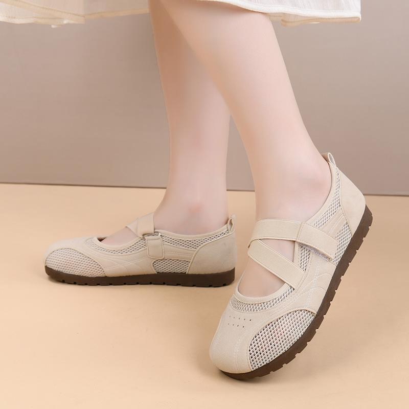⏳Time-limited Special⌛Ballet Style Breathable Mesh Flat Shoes💖