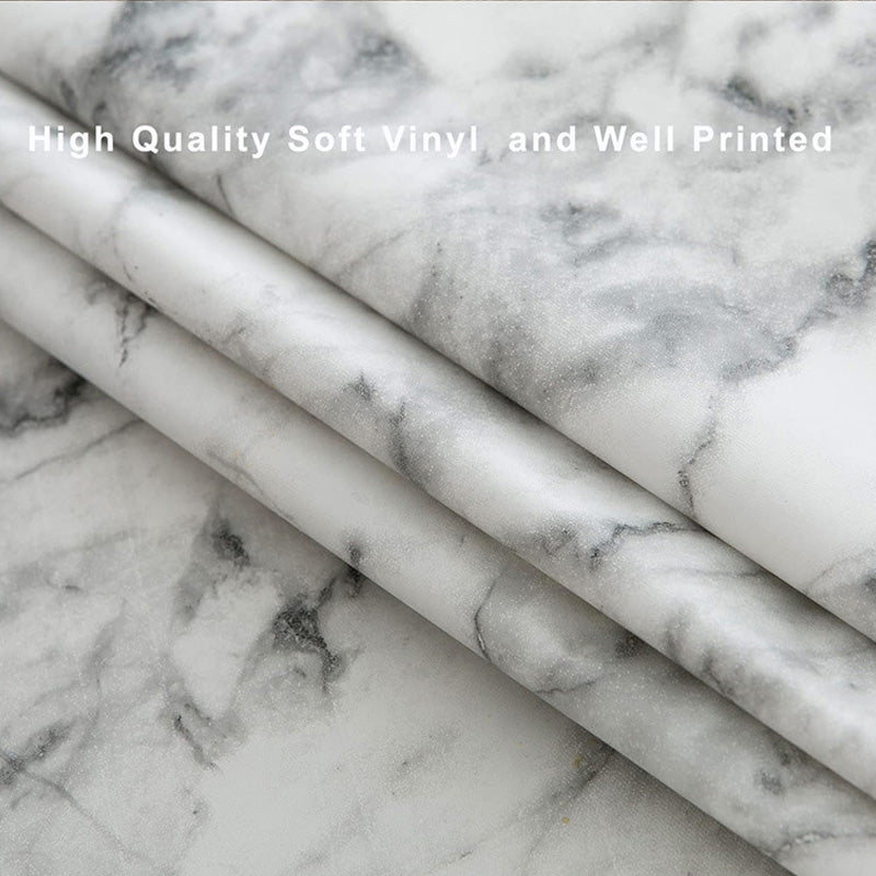 ⏳Time-limited Special⌛Marble Printed Round Fitted Table Cover with Elastic Edges