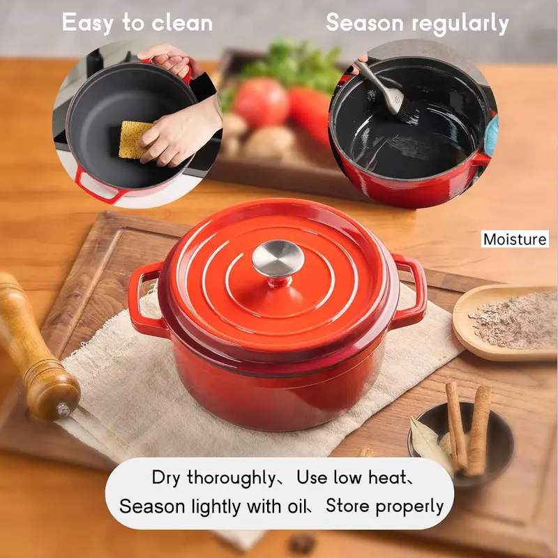 ⏳Time-limited Special⏰Deep Nonstick Stockpot with Ceramic Coating