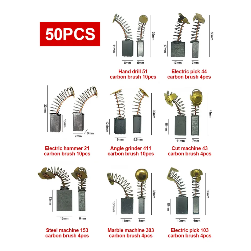 ⏳Time-limited Special⏰Carbon Brush Set for Electric Tools