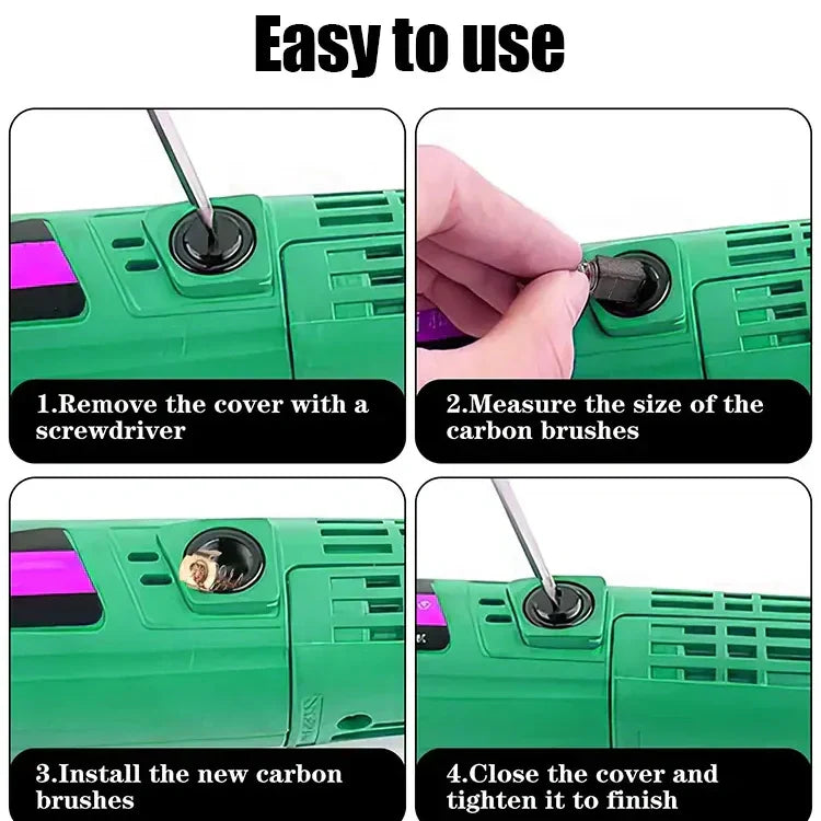 ⏳Time-limited Special⏰Carbon Brush Set for Electric Tools