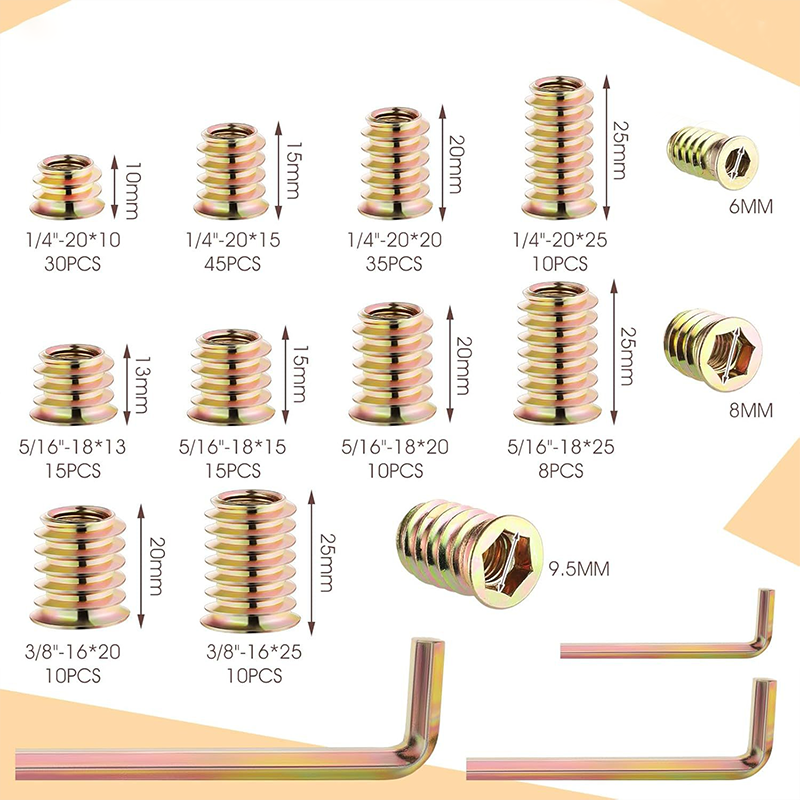⏳Time-limited Special⏰188 PCS Hexagon Socket Nuts Set