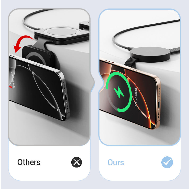 ⏳Time-limited Special⏰3-in-1 Foldable Magnetic Wireless Charger🔋