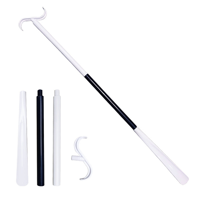 Adjustable Long Shoe Horn with Sock Remover for Seniors🦯