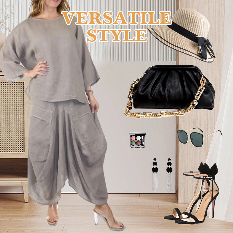 ⏳Time-limited Special⏰Women’s Oversized T-Shirt & Skirt Lounge Set