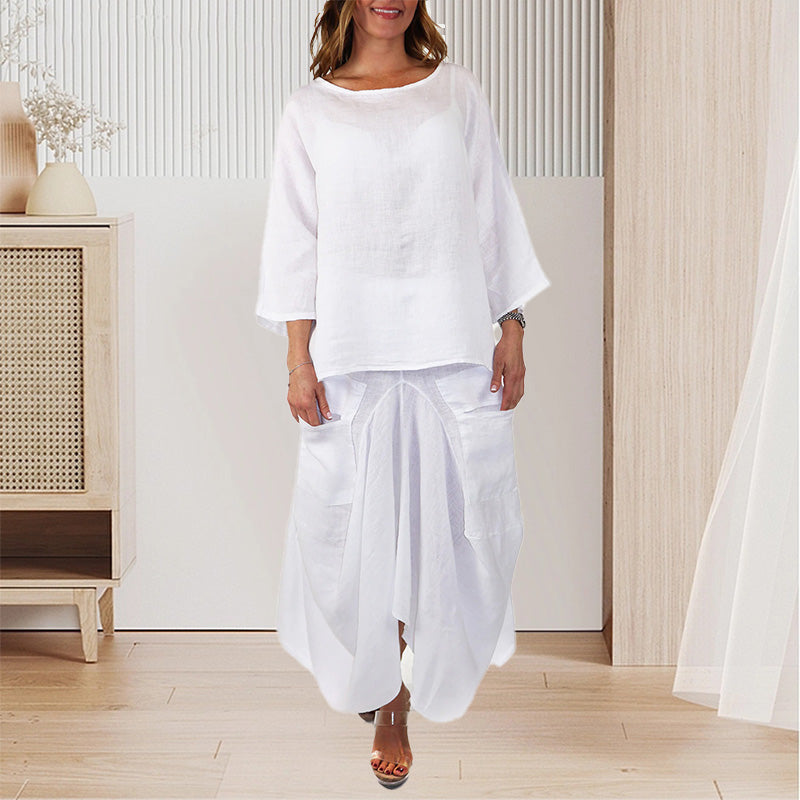 ⏳Time-limited Special⏰Women’s Oversized T-Shirt & Skirt Lounge Set