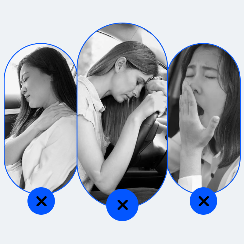 ⏳Time-limited Special⏰3D Memory Foam Car Seat Support Headrest