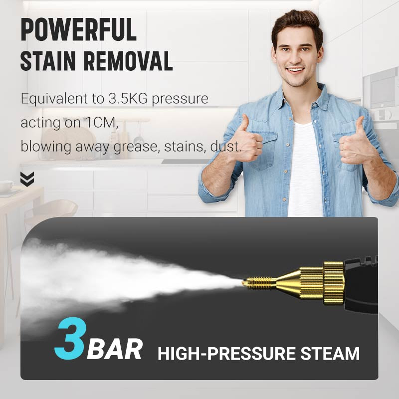 ⏳Time-limited Special⏰2500W Handheld High-Temperature Pressurized Steam Cleaner