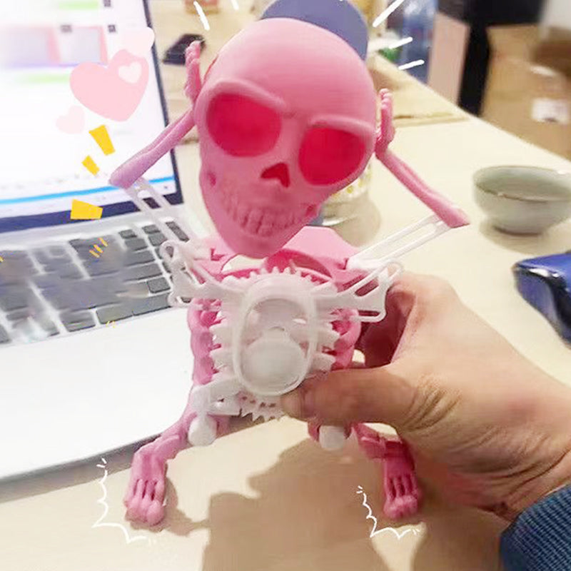⏳Time-limited Special⏰3D Printed Dancing Skeleton Decoration Toy
