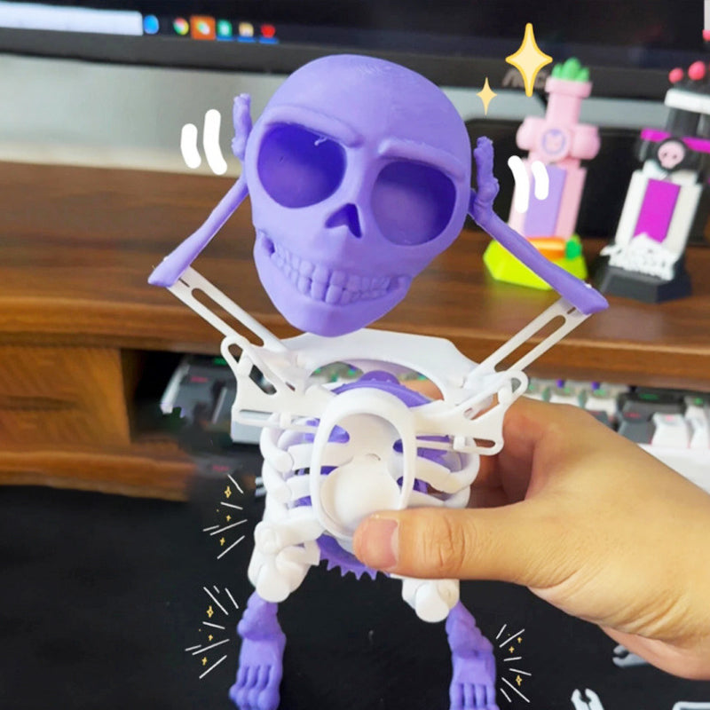 ⏳Time-limited Special⏰3D Printed Dancing Skeleton Decoration Toy